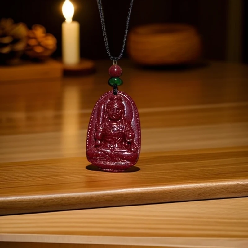 含辰砂工艺品辰砂/朱砂/八大守护吊坠