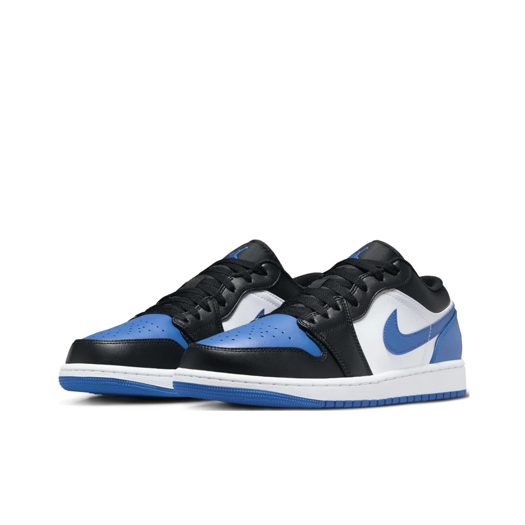 Nike耐克AJ1 LOW男款蓝色低帮复古经典北卡蓝舒适板鞋553558-140