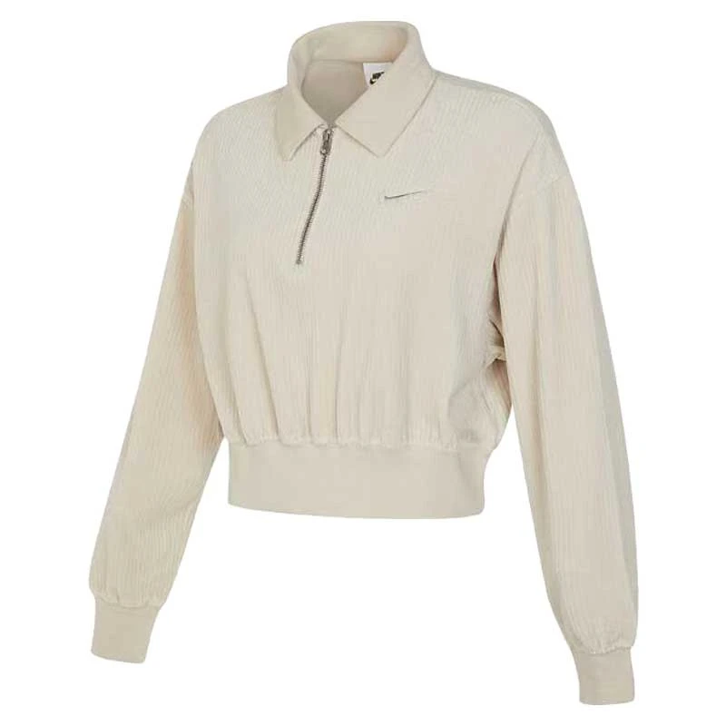【服饰专属】女t恤MOD CROP运动上衣休闲百搭长袖套头衫DQ5939-104
