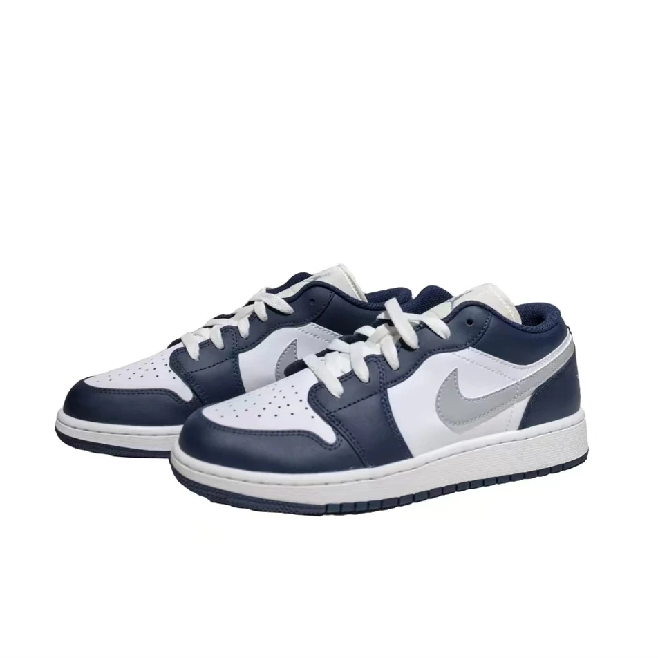 NIKE AJ1 LOW BG低帮女子休闲板鞋 白蓝灰 553560-141