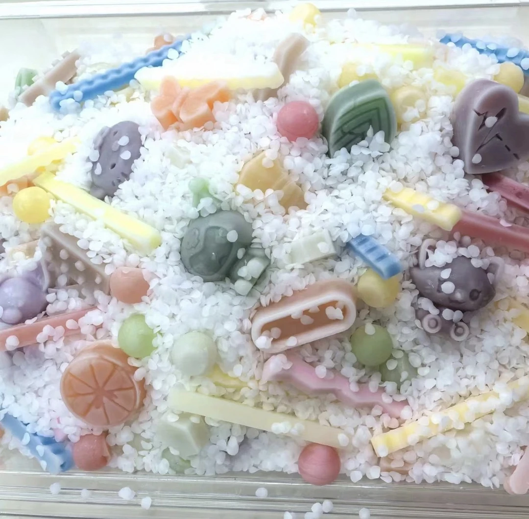 【线下装260g】手工制作 可爱卡通 爆浆 蜂蜡制品 蜂蜡摆件