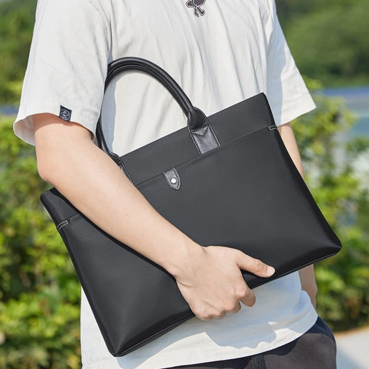 英皇保罗公文包男款通勤手提包休闲牛津布文件夹包防水尼龙电脑包