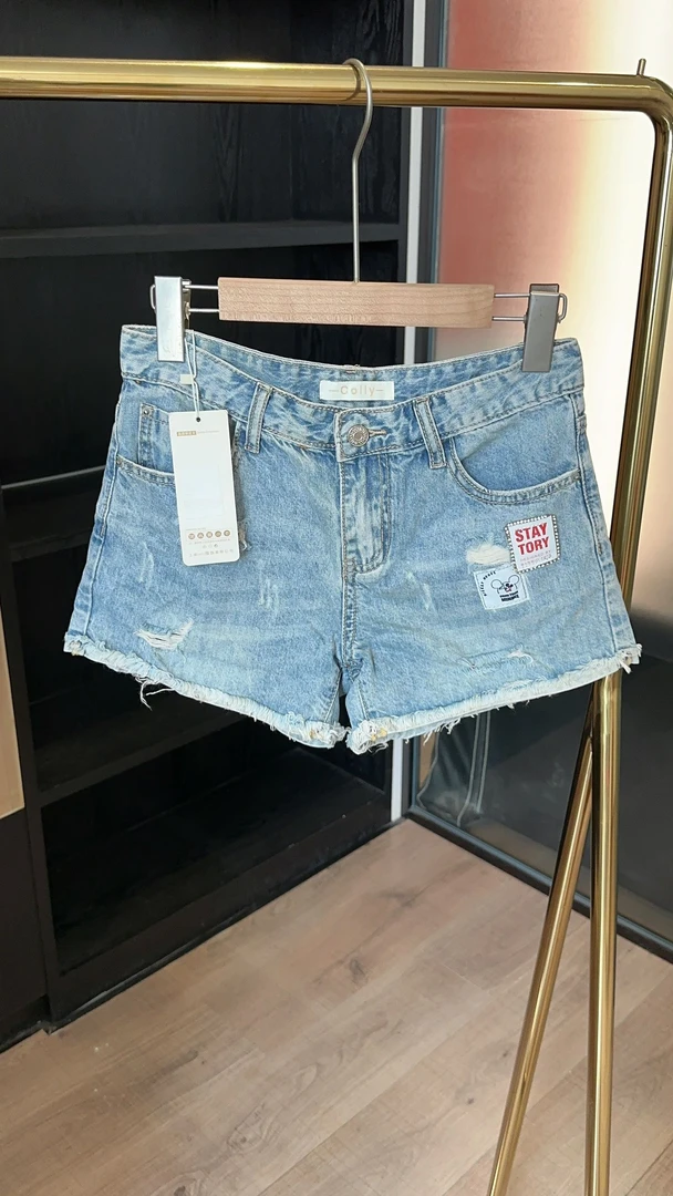 女装牛仔短裤时尚百搭夏季新款