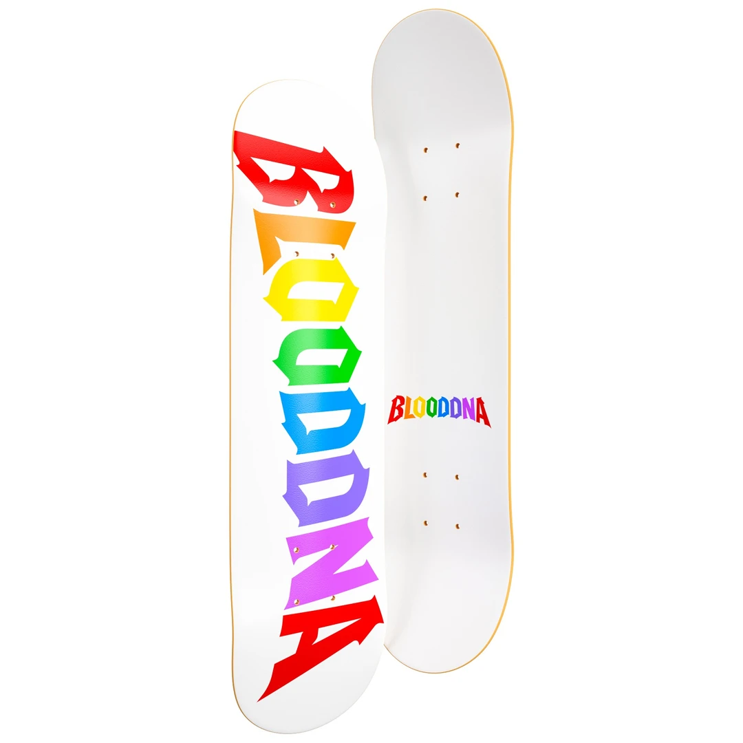 BLOODDNA双玻纤板面中脚窝单板面超弹7倍抗断