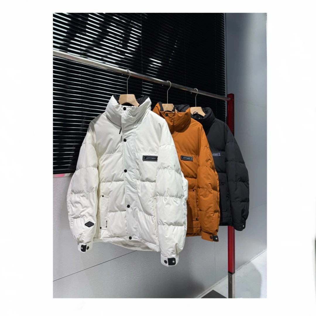 401-872-873 2024新款潮牌立领冬季外套加厚保暖防寒面包服-9982