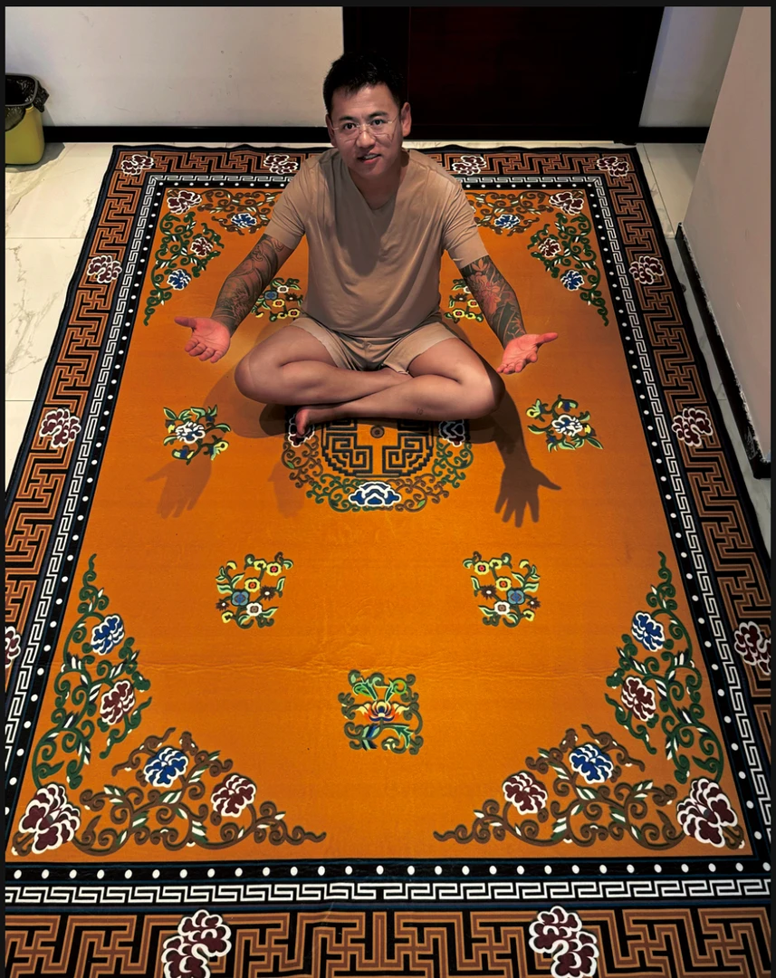 【新疆西藏包邮】2*3米大型地毯民族风装饰藏式地毯