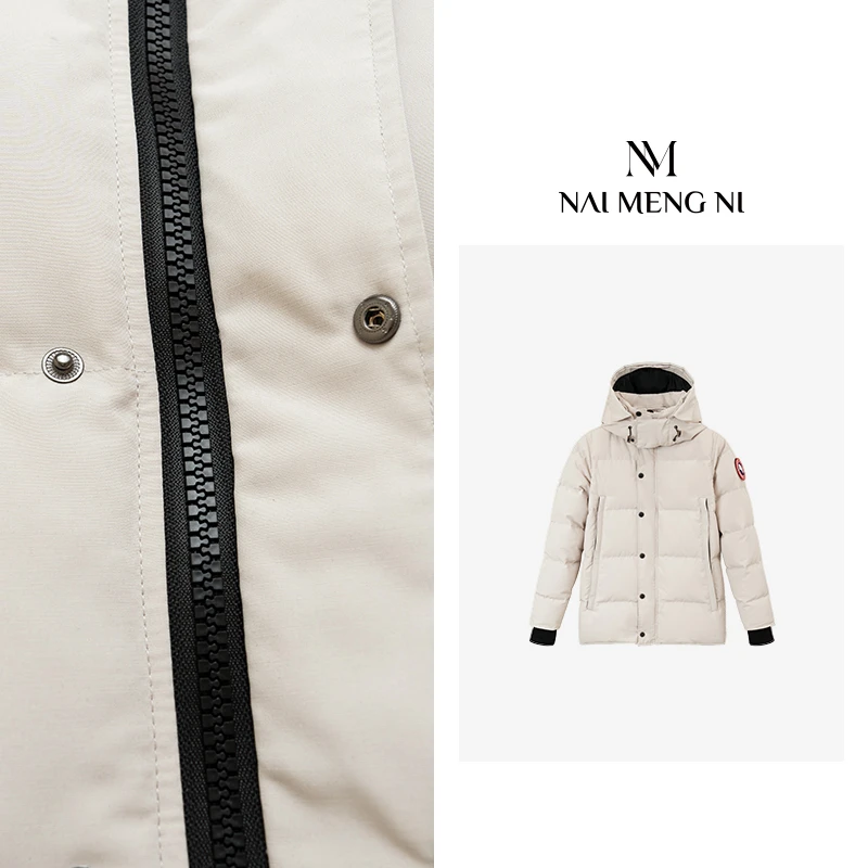 靓靓 极寒大鹅加拿大90白鹅绒三防保暖滑雪长款羽绒服23N7913