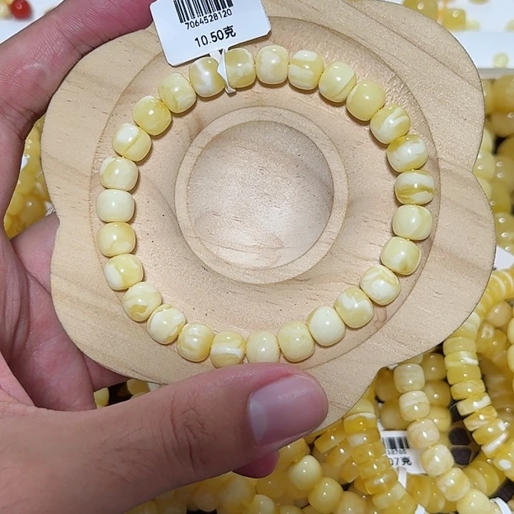 琥珀手链未镶嵌蜜蜡