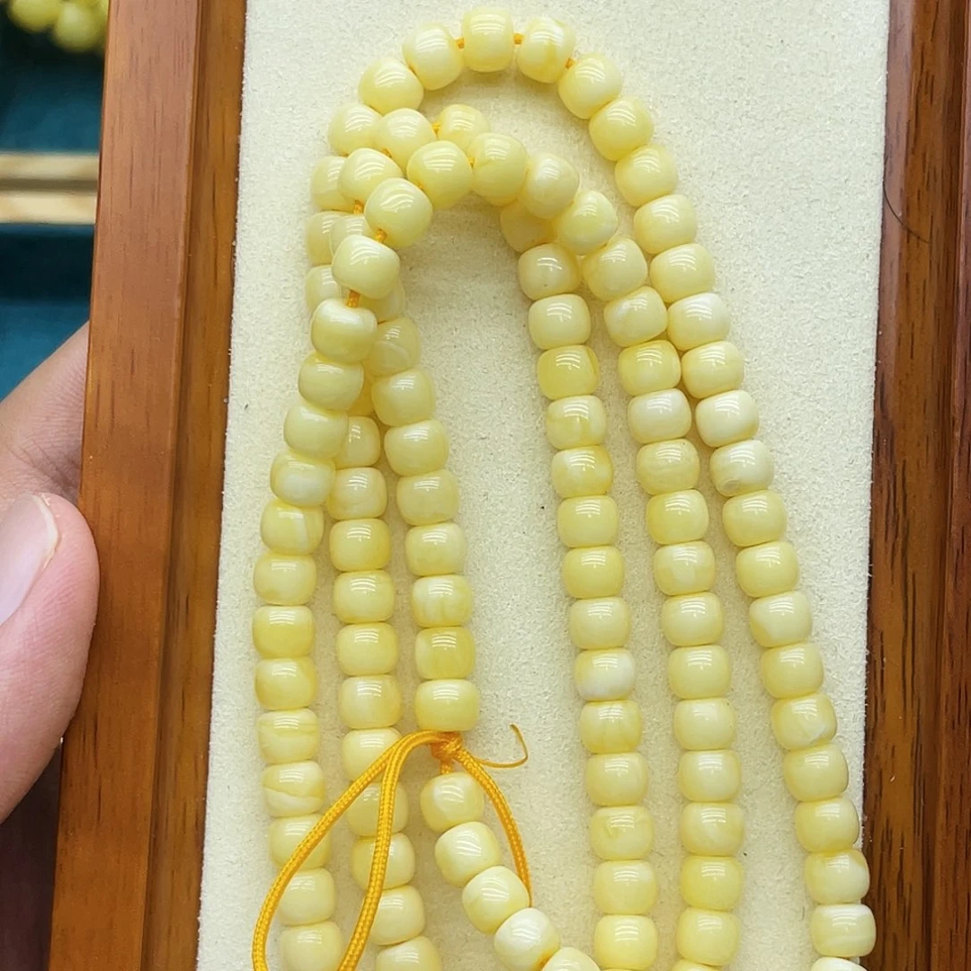 琥珀手链未镶嵌蜜蜡