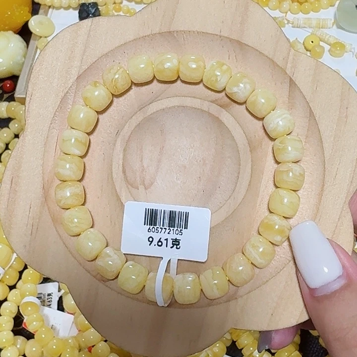 琥珀手链未镶嵌蜜蜡