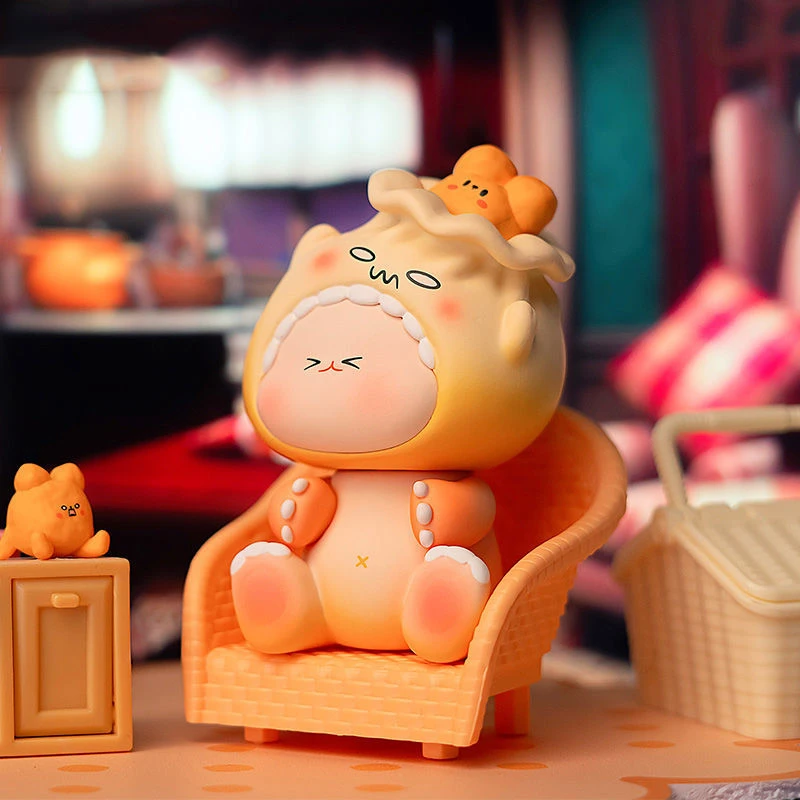 【拆盒】嗷呜咬一口系列盲盒可爱少女心公仔女生礼物潮玩手办摆件