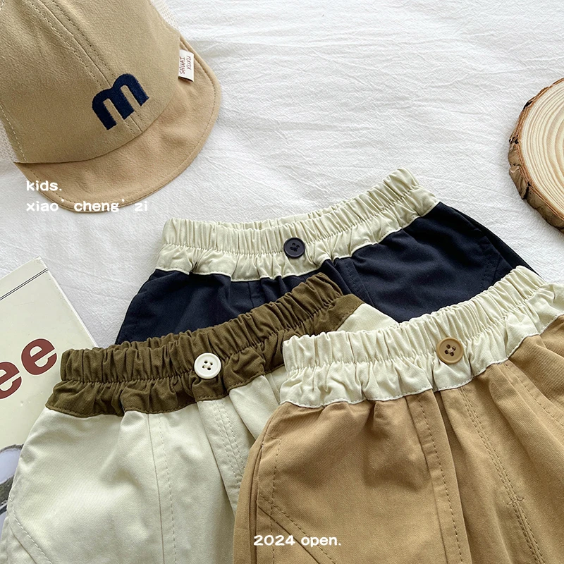 【萌娃穿搭】T24C109儿童裤子男童宝宝宽松韩版童装外穿裤子长裤秋