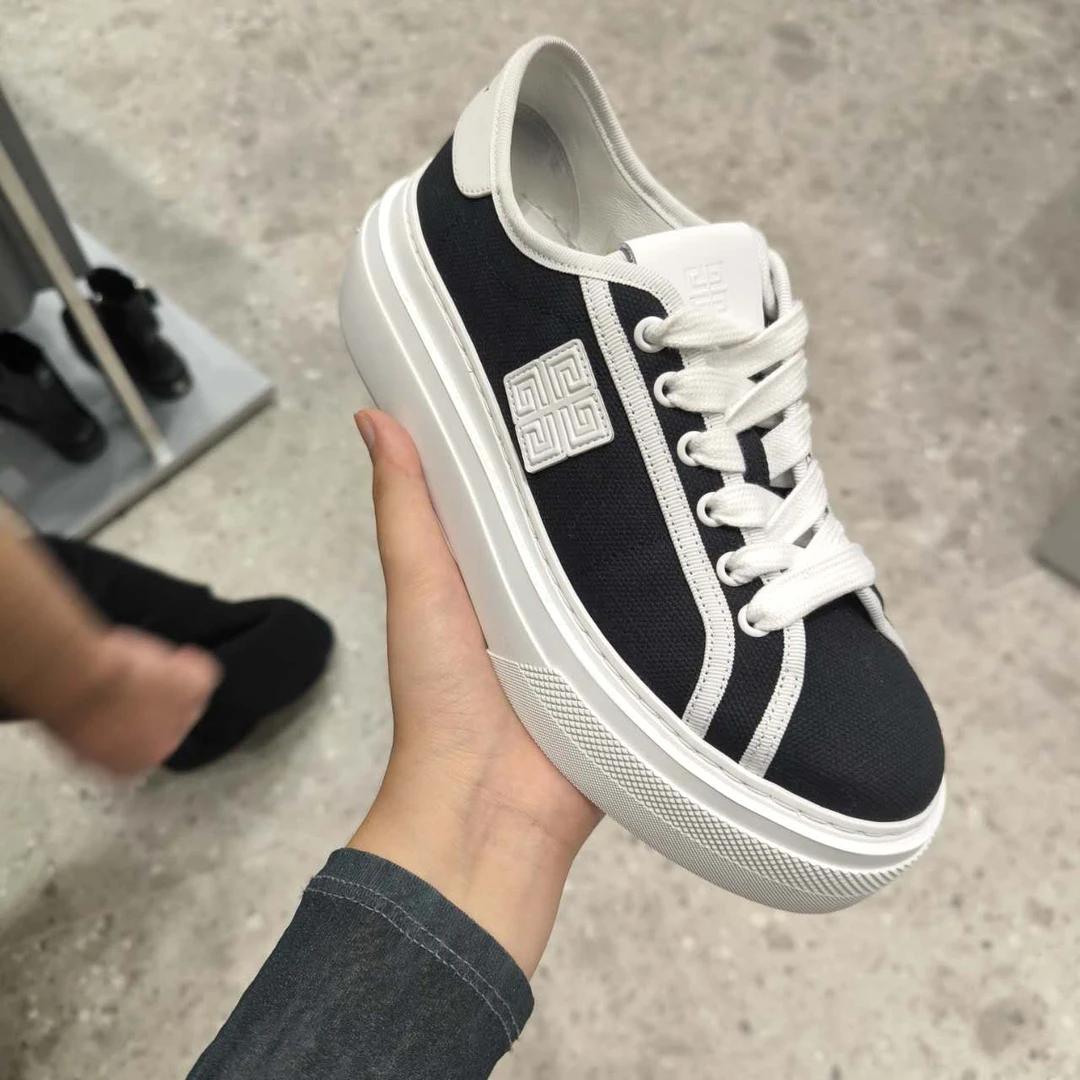 Givenchy/纪梵希女鞋经典帆布增高鞋