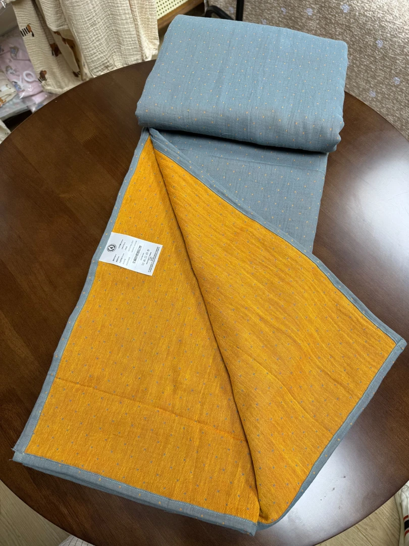 全棉色织双层纱A类床单纯色