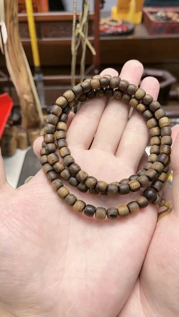 【闪购商品】沉香手串达拉干108颗06桶【多样性发货发其一】