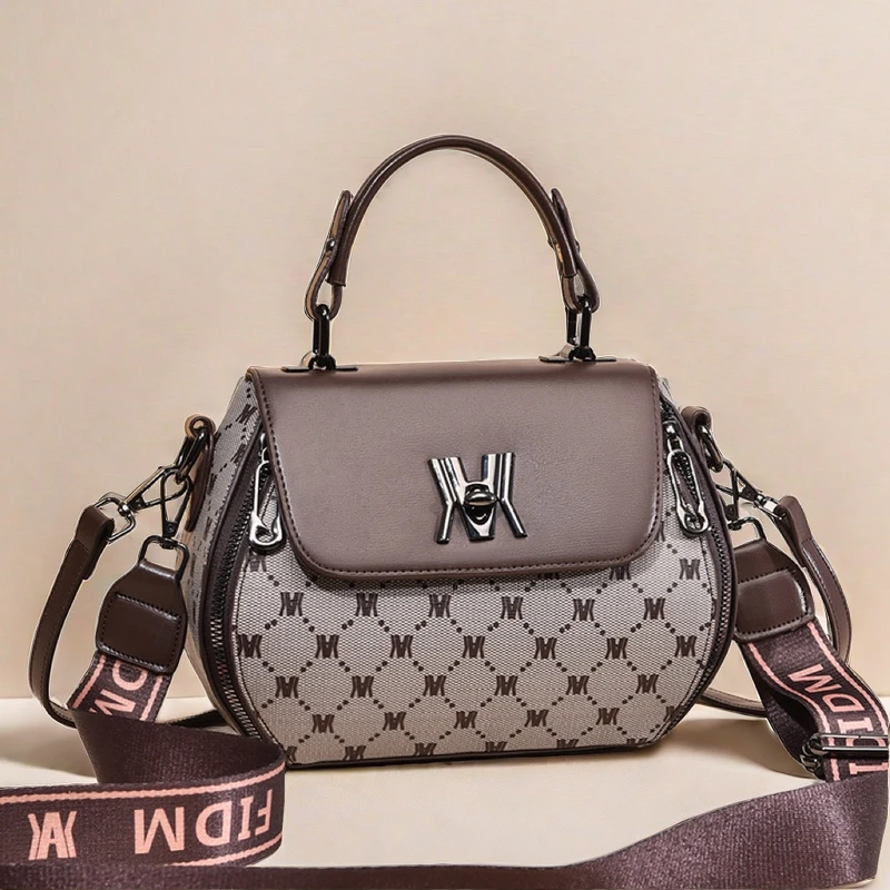 2025新款春夏百搭轻奢单肩包时尚女包大容量小众休闲手提斜挎包包