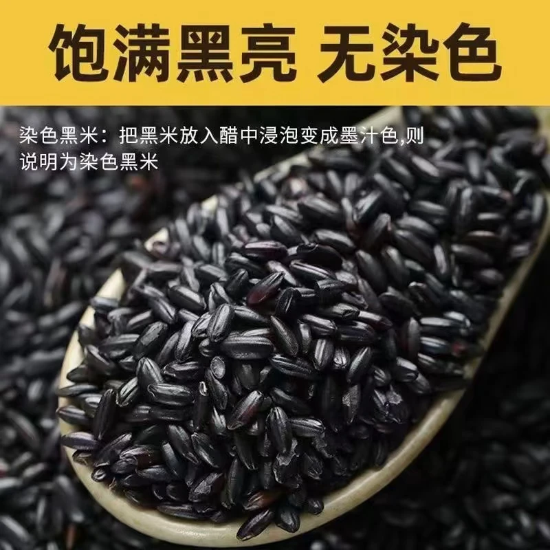 【2025花青黑米】东北黑米新黑米一年一季