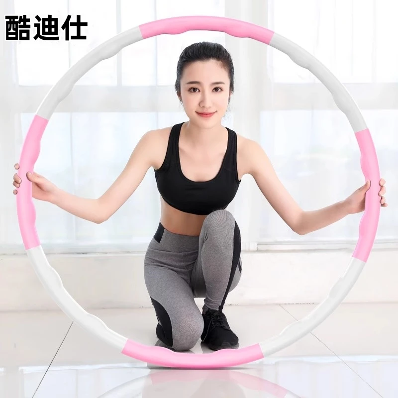瘦腰呼啦圈收腹加重减肥不伤腰女瘦肚子神器健身成人专业软泡棉圈