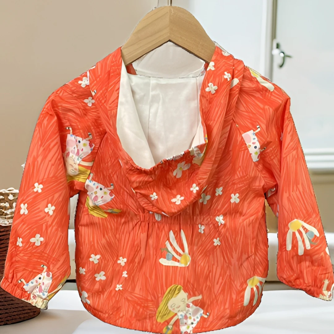 爱麻麻9112501童装反季女童外套秋季外穿潮酷痞帅独特洋气时髦