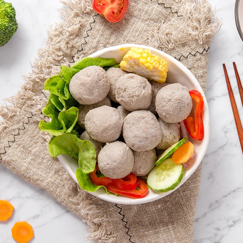 喜盼 纯牛肉丸少油低糖淀粉卡健身食品丸子碳水潮汕减盐