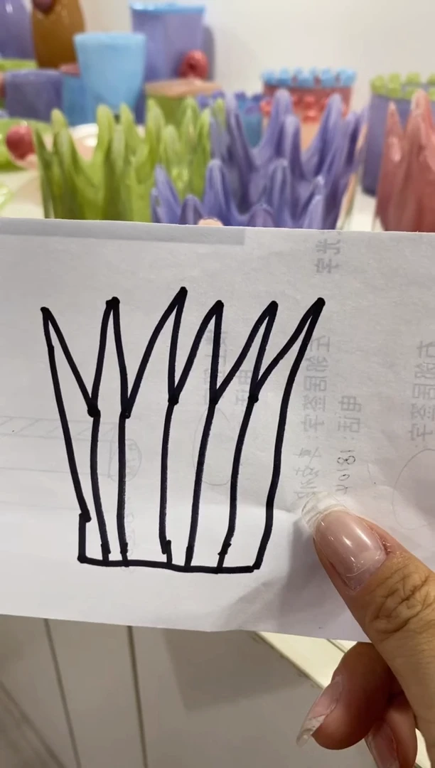 【闪购商品】福利琉璃花瓶摆件小灰灰瑕