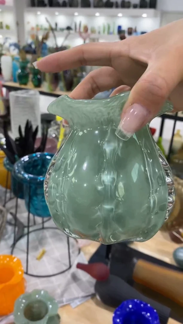 【闪购商品】福利琉璃花瓶摆件小绿