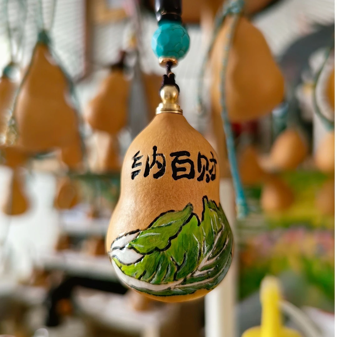 天然葫芦手把件包包挂饰钥匙扣装饰摆件送朋友小礼品