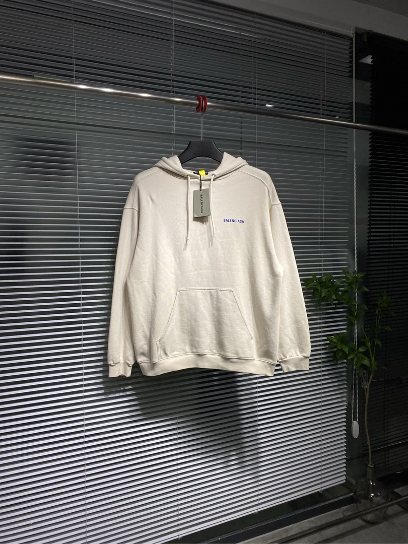 准新 Balenciaga 巴黎世家 前后logo 帽衫 S码 公价8.2k ko1343