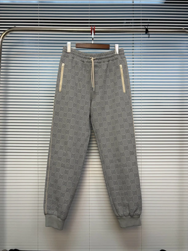 全新带吊牌/GUCCI 古驰/SS24提花满印/卫裤/M码/公价1W/W061