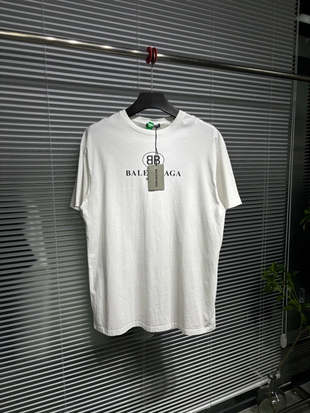 99新 Balenciaga 巴黎世家 圆环双B字母 短袖 S码 公价7k jn095