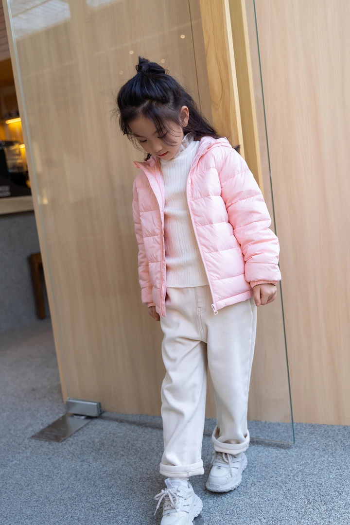 7号轻薄儿童羽绒服白鸭绒舒适加厚保暖冬季男童女童外套泡泡噜