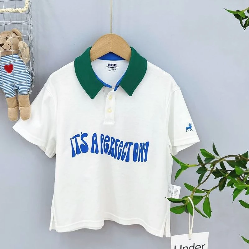 02201高端专享夏季呦呦鹿短袖白色