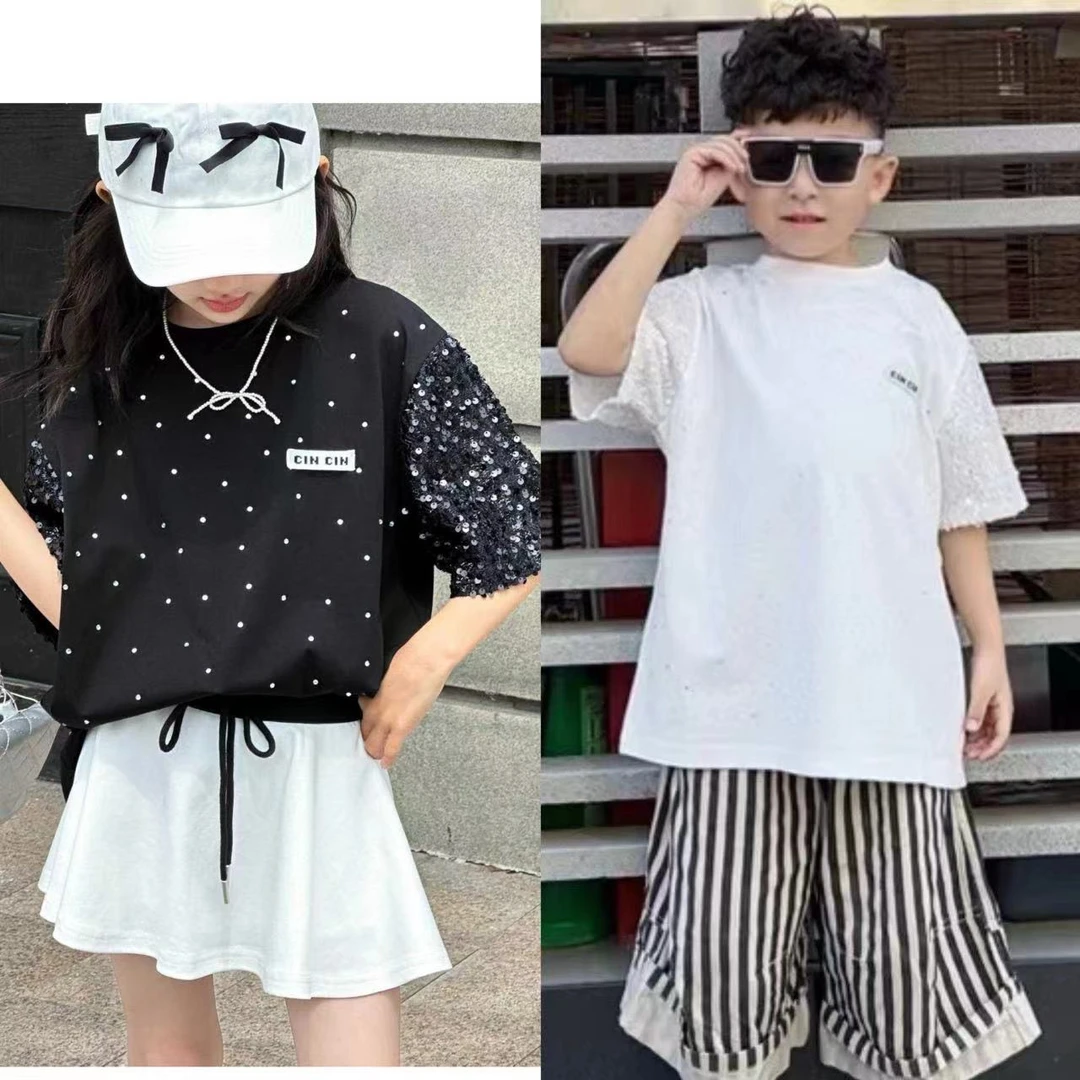 （DN潮童家）夏季新款短袖8230洋气