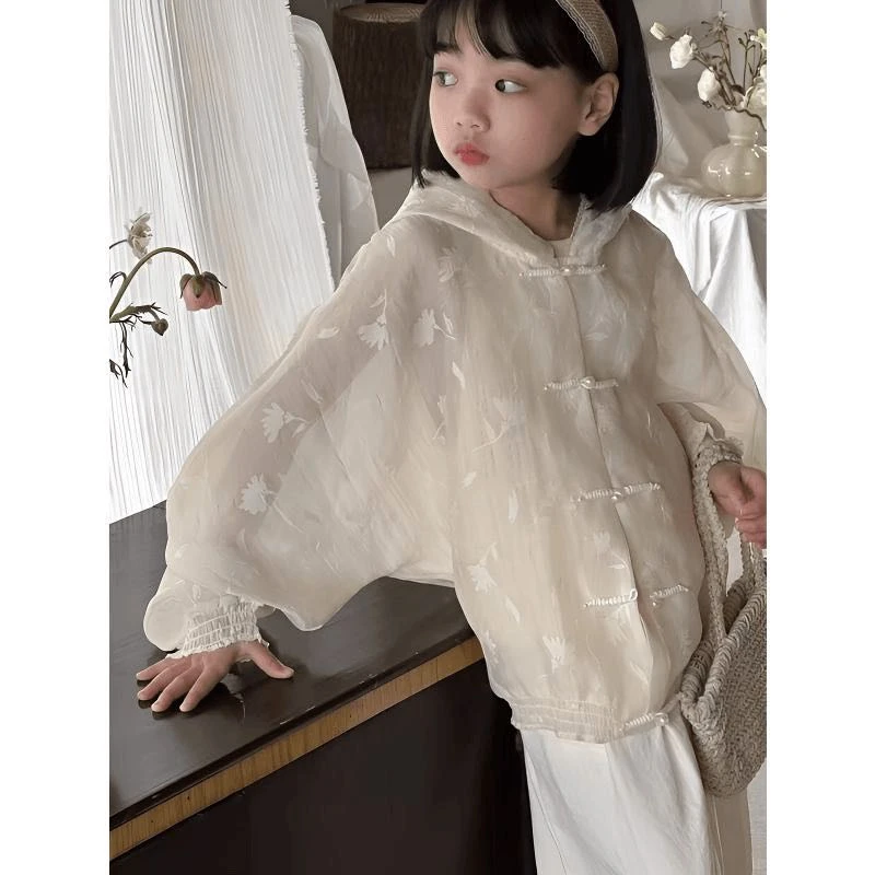 （DN潮童家）夏季设计款防晒套装18159时尚洋气