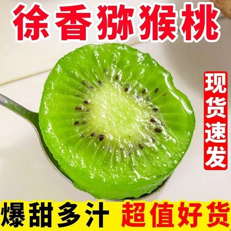 【正品徐香】陕西周至徐香绿心猕猴桃奇异果新鲜水果孕妇水果批发
