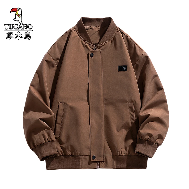 TUCANO/啄木鳥夹克男春秋季新款男士外套上衣休闲棒球领外衣