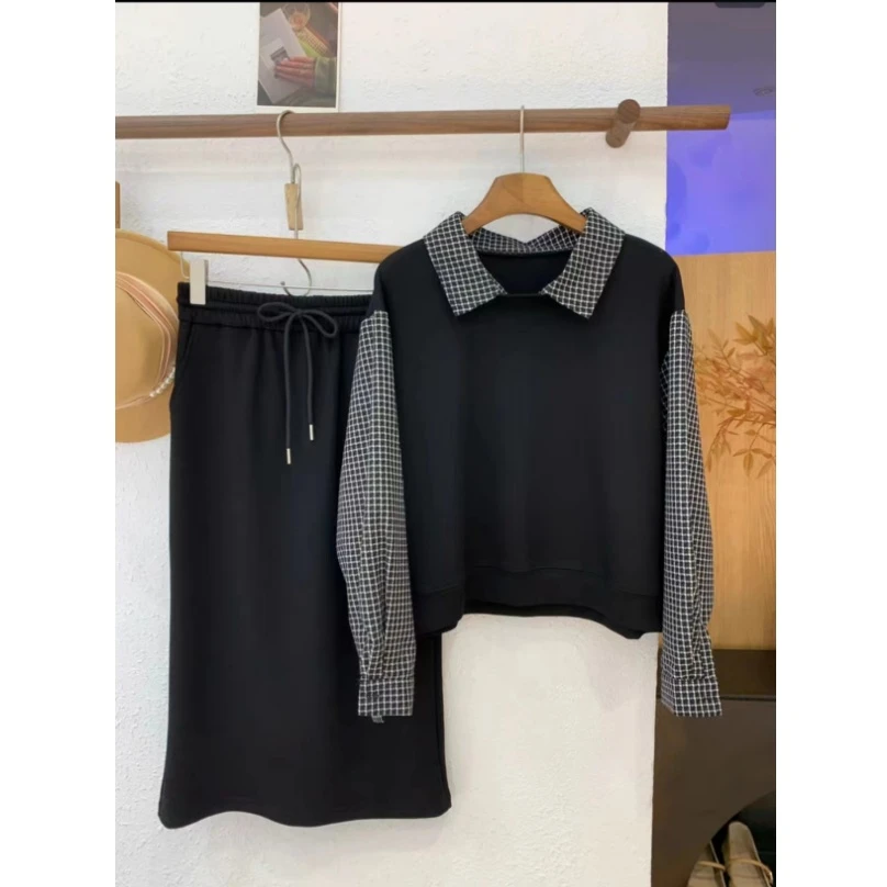 elebabon/芭波象 TZ0031-新款潮流女装百搭休闲时尚显瘦套装