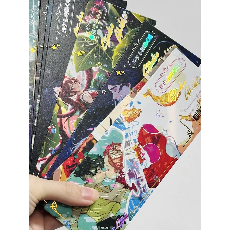 【一张】宫崎骏箱配镭射票冰箱贴