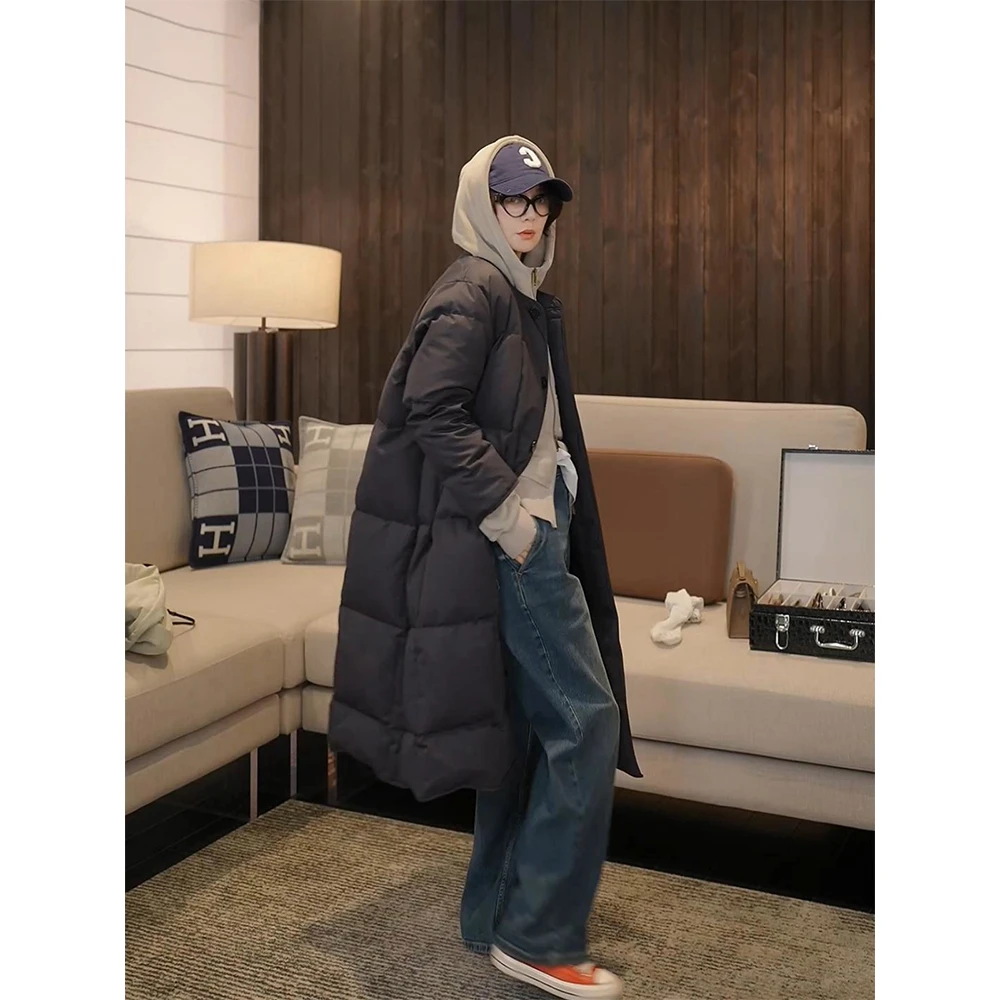 SHIIEELL【蓝潮斜影】复古深蓝猫须土耳其进口面料直筒牛仔裤ZK131