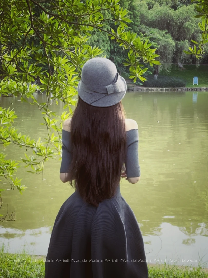 WW定制「灰色圆舞曲」气质修身甜美抹胸裙显瘦夏季温柔网红连衣裙