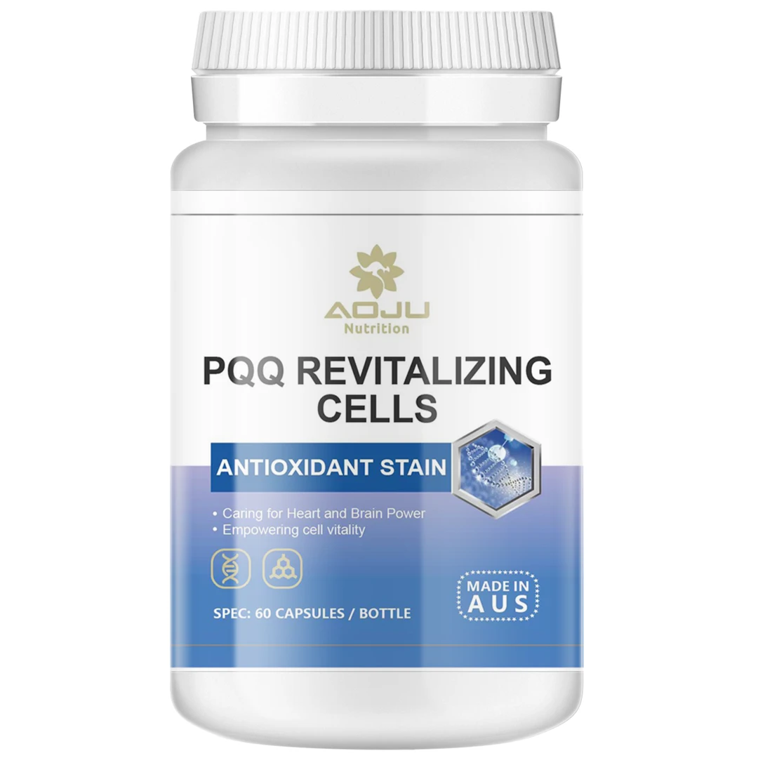 【30倍浓缩精华】AOJU还原型辅酶Q10 300mg+PQQ20mg 60粒/瓶