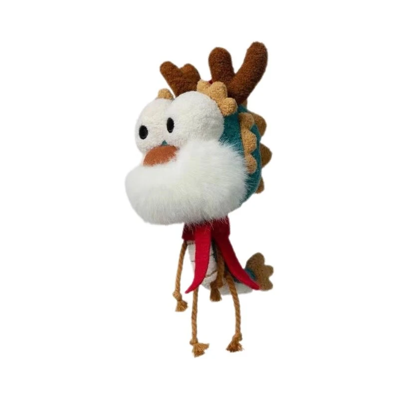 龙年吉祥专属龙头老大挂偶龙年布艺玩偶挂件钥匙扣毛绒公仔玩具