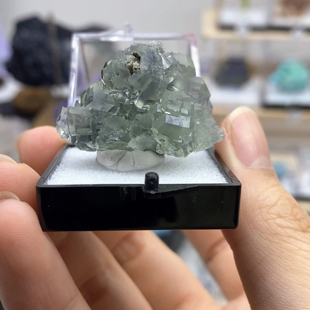 吊坠萤石原石水晶