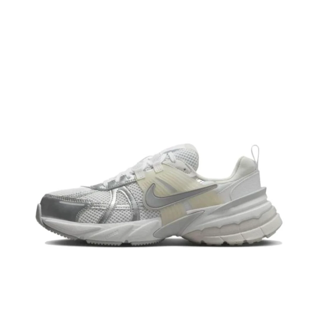 Nike耐克女鞋休闲鞋V2K耐磨透气银白低帮轻便老爹鞋FD0736-104