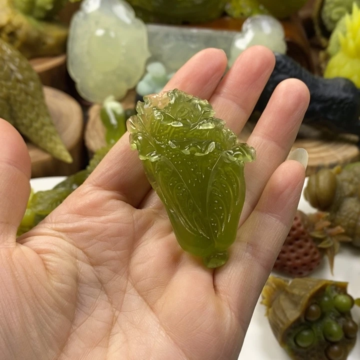 蛇纹石玉手把未镶嵌