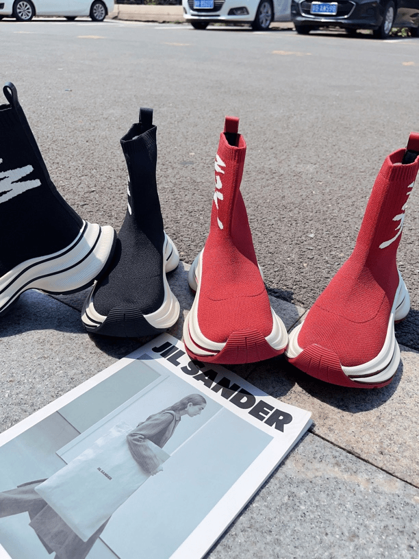 淡彩 袜子靴 时尚老爹鞋【189-2033】