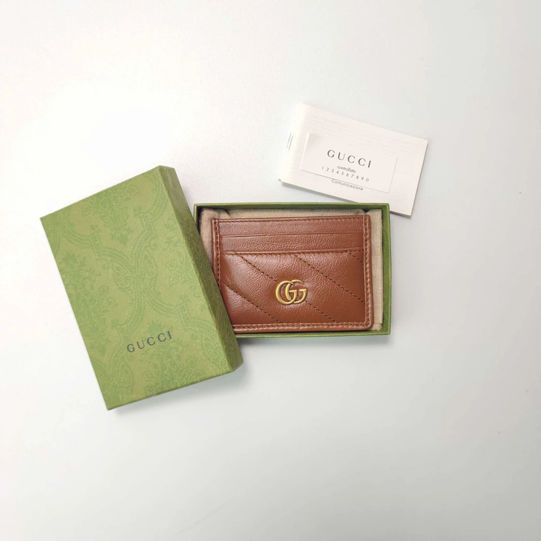 99新 GUCCI/古驰 Gucci古驰GG marmont卡包3299