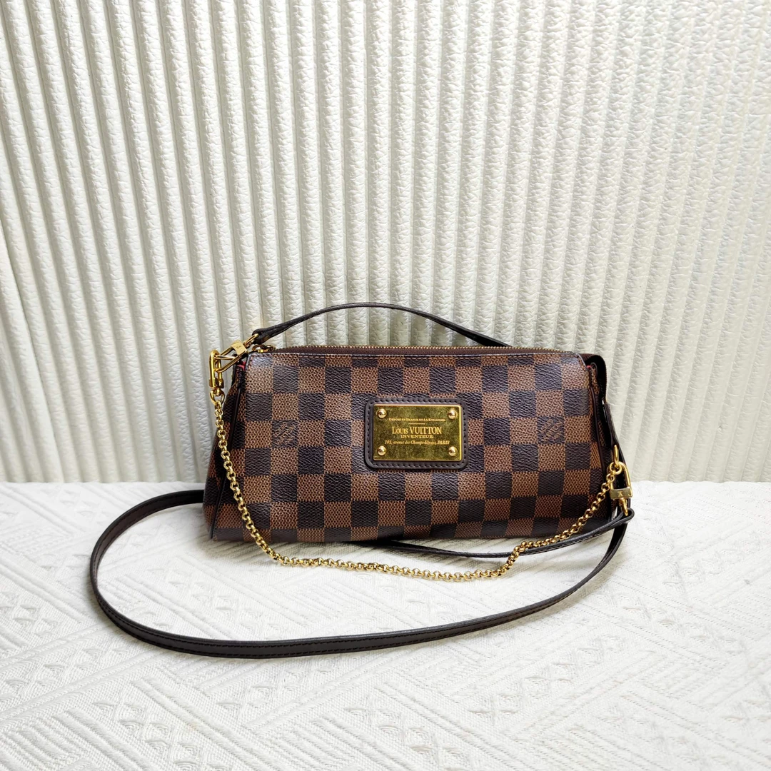 95新 LouisVuitton/路易威登 女士经典时尚百搭Eva斜挎单肩二奢包