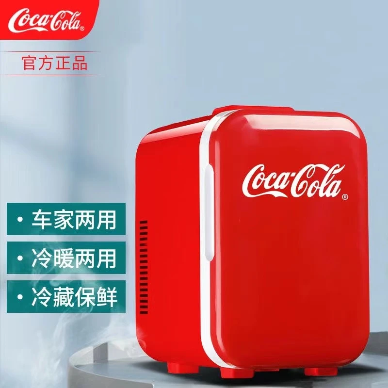 COCA COLA/可口可乐车载冰箱宿舍公寓冷暖两用小冰箱迷你复古冰箱