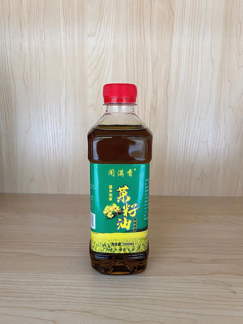 苗乡农家压榨菜籽油500mL（熟榨工艺）农产品